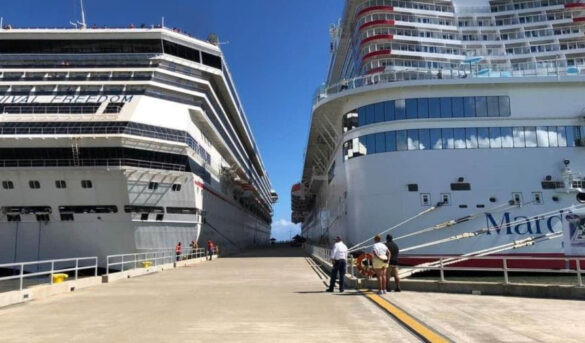 Suspenden llegada de dos cruceros a Puerto Plata por tormenta Franklin