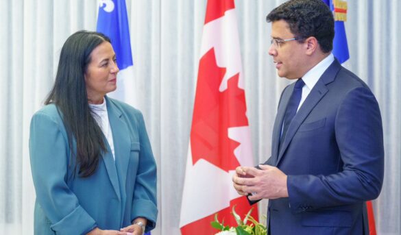 Collado y ministra de Turismo de Canadá estrechan vínculos: impulsarán vuelos
