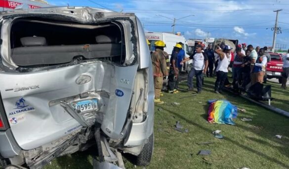 Turistas heridos en un accidente en Cabeza de Toro, Punta Cana