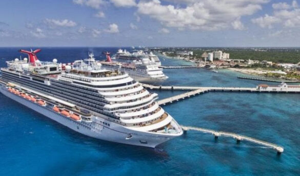 Cozumel recibirá 32 cruceros y 96 mil turistas en una sola semana