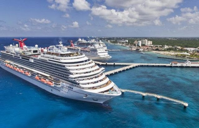 Cozumel recibirá 32 cruceros y 96 mil turistas en una sola semana