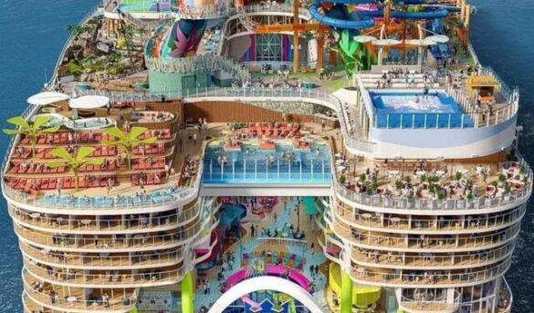 Royal Caribbean recibe el mayor barco global para 10 mil personas