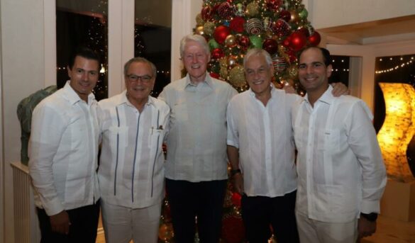 Punta Cana gana foco a Cancún con Clinton, Peña Nieto y Piñera