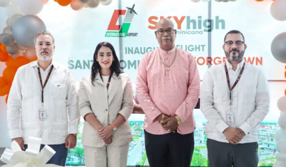 SkyHigh Dominicana estrena ruta Georgetown con tres vuelos semanales