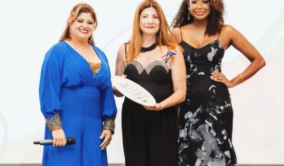 Luisa Feliz recibe premio al mejor periodismo gastronómico por la revista Dominicana Gourmet