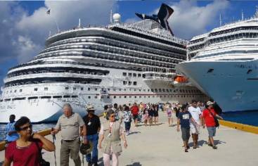 Casi un millón cruceristas llegan a R. Dominicana en primer trimestre