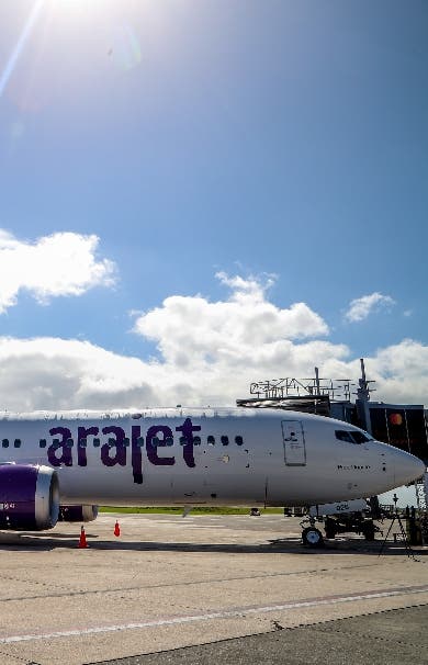Arajet movió más de 66 mil pasajeros primer trimestre