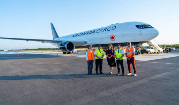 Llega el primer vuelo de carga al centro de servicios logísticos Air Cargo Hub Punta Cana
