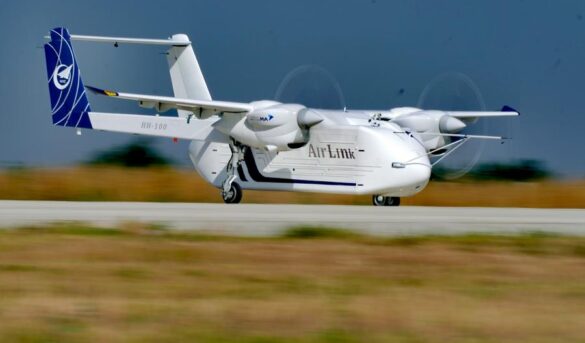 Demostrador de sistema de transporte no tripulado comercial HH-100 de China completa vuelo inaugural