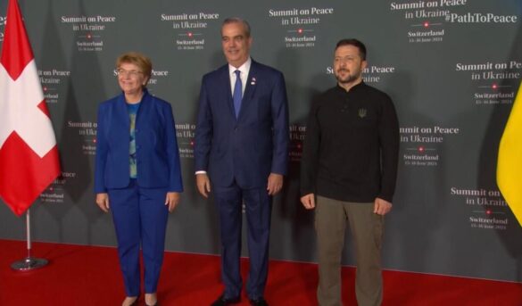 Abinader en Cumbre por la Paz: «Guerra Rusia-Ucrania ha afectado el turismo»