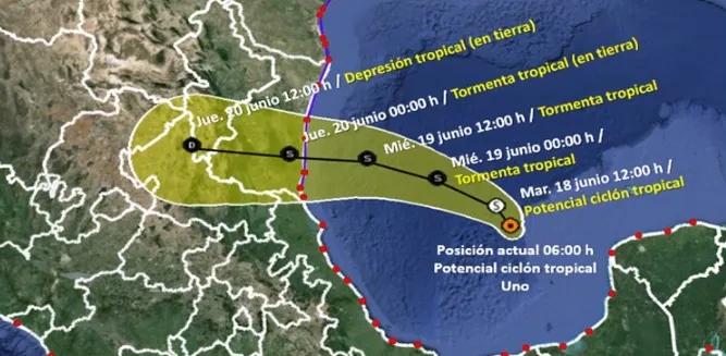 La tormenta tropical Alberto se disipa después de matar a 4 en México