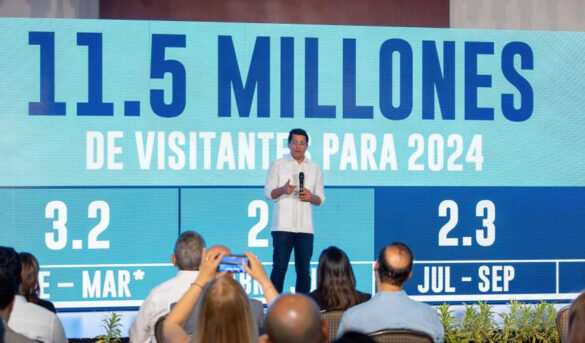La llegada de visitantes supera los 5.9 millones en el primer semestre, 11 % más que en 2023