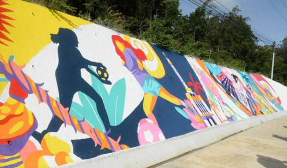 La Alcaldía de Santiago de los Caballeros y el Comité Organizador Local inauguran mural