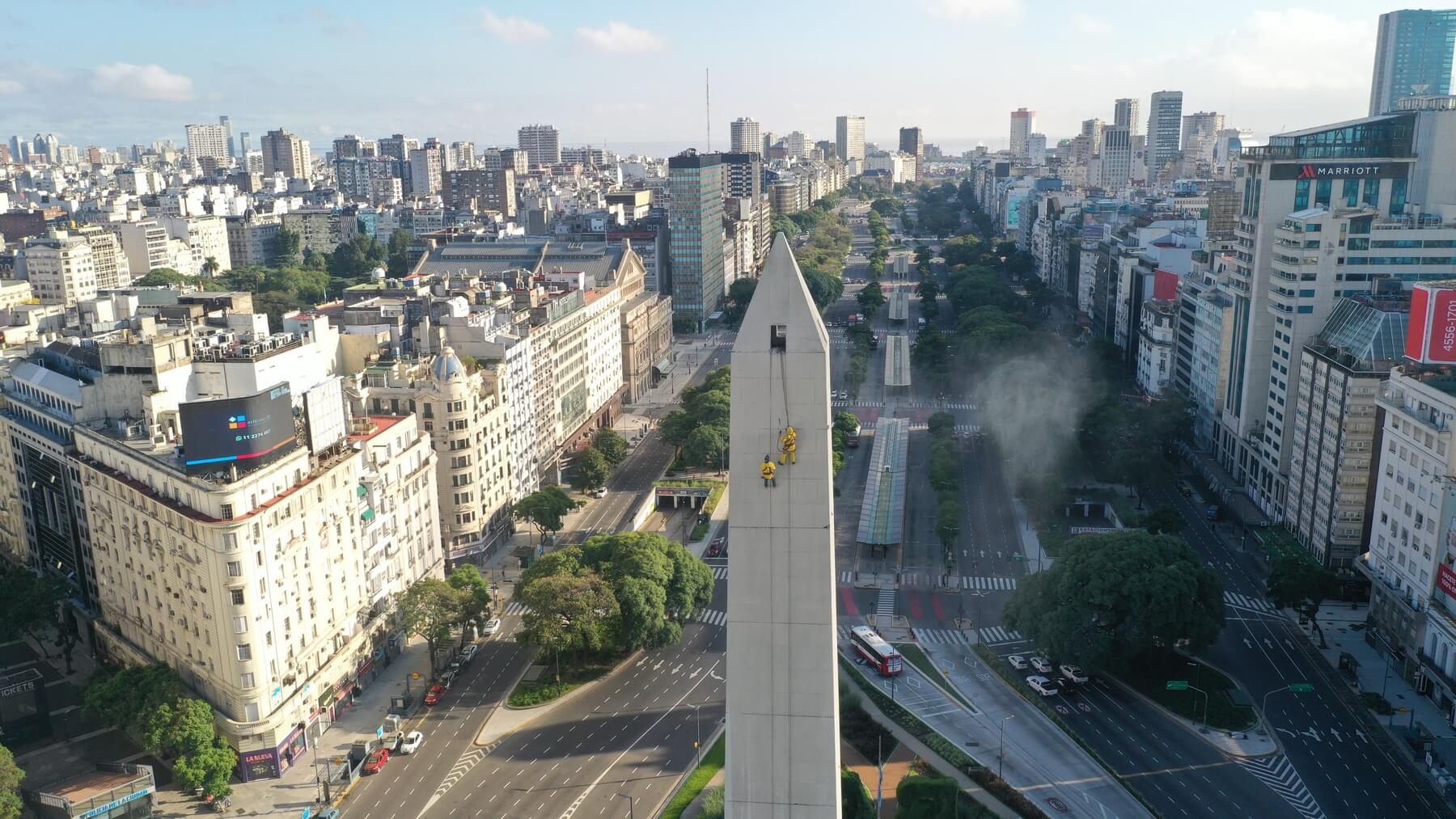 El mapa de los apartamentos turísticos en la ciudad de Buenos Aires