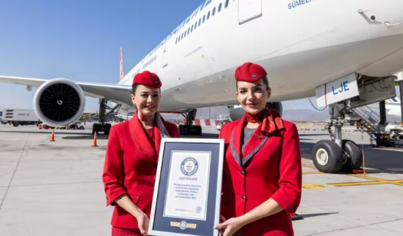 Aerolínea obtuvo el Guinness World Records por viajar a un mayor número de países
