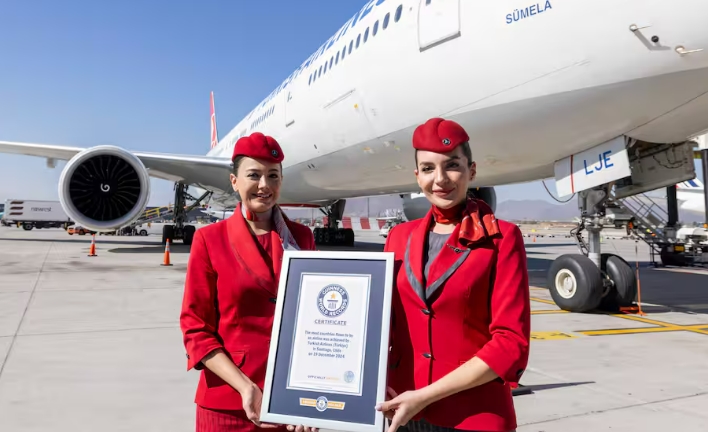 Aerolínea obtuvo el Guinness World Records por viajar a un mayor número de países