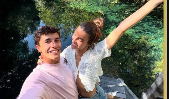 El campeón del mundo, de motociclismo, Marc Márquez vacaciona en Punta Cana