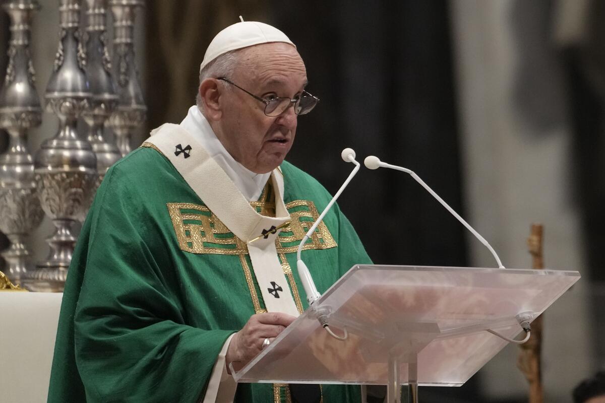 El papa Francisco encabezará este martes la apertura de la Puerta Santa de la Basílica de San Pedro