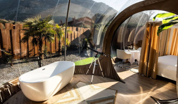 Las burbujas románticas de Asturias para dormir bajo las estrellas en plena naturaleza: una escapada diferente para hacer en Navidad