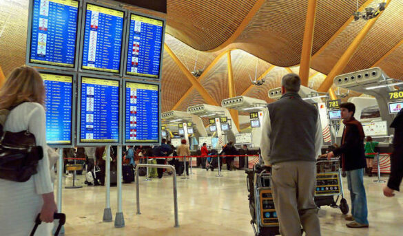 AENA operará un total de 15.960 vuelos entre los días 4 y 6 de enero