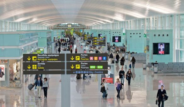 AENA registró casi 20 millones de pasajeros en el mes de enero, un 6% más