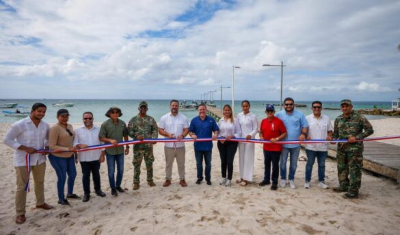 Autoridad Portuaria inaugura muelle turístico en Catuano, Isla Saona