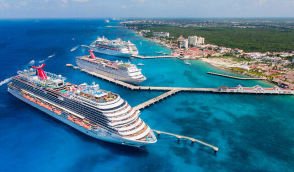 Récord en Cozumel: 33 cruceros y más de 100 mil visitantes en 6 días