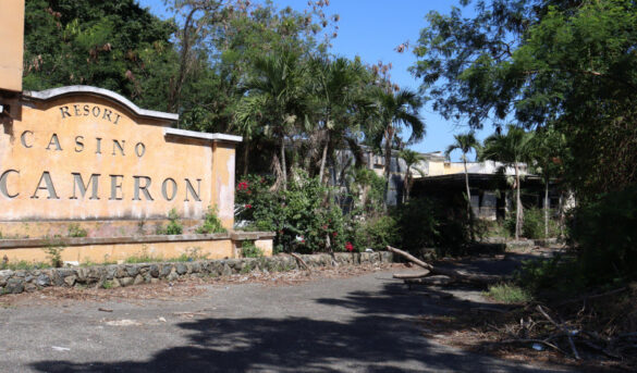 Zona turística en Juan Dolio permeada por el abandono