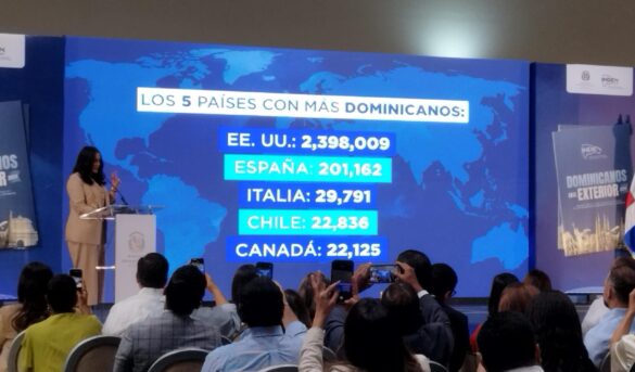 Cantidad de dominicanos en el exterior sube a 2,874,124 en 2024