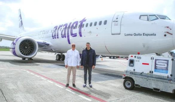 Arajet recibe su aeronave número 11 “Loma Quita Espuela”