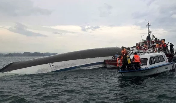 38 muertos en un accidente de un barco turístico en Vietnam
