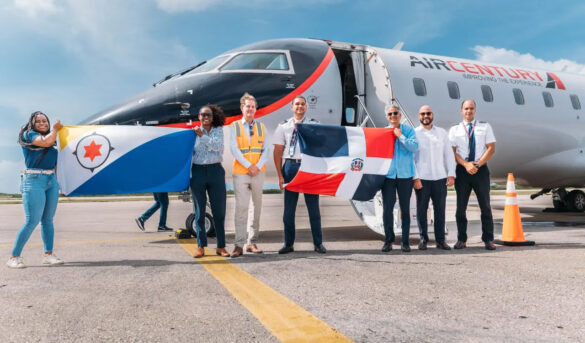 Air Century inaugura vuelo semanal Santo Domingo–Bonaire
