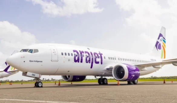 Arajet transporta más de 140 mil pasajeros en julio y supera a Delta, United y CopaV
