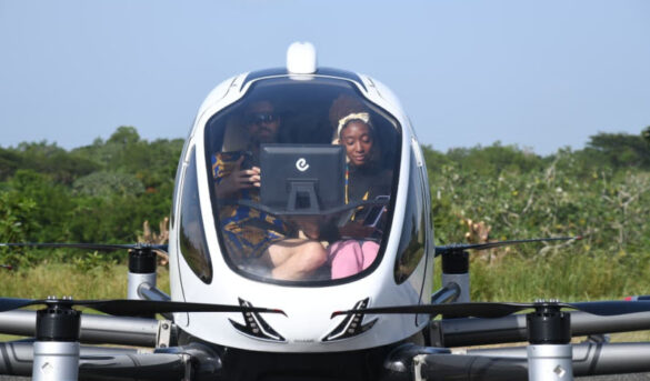 En RD buscan impactar turismo con taxi volador sin piloto