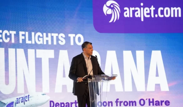Arajet impulsa conectividad entre Chicago y Punta Cana