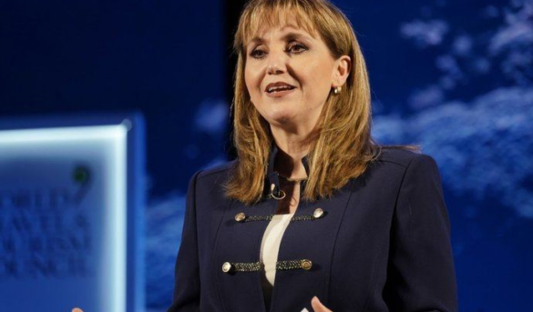 Gloria Guevara liderará el WTTC de forma temporal en la ausencia de Simpson