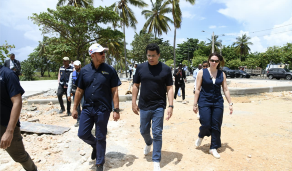 Ministro de Turismo afirma malecón de Santo Domingo Este estará listo a final de año