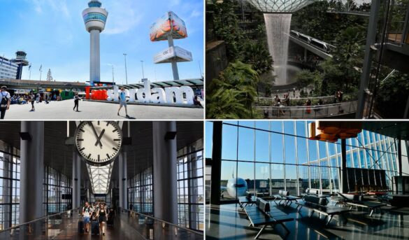 Cuáles son los 10 mejores aeropuertos del mundo, según Condé Nast