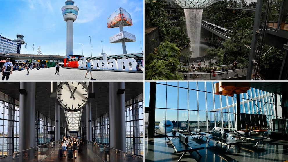 Cuáles son los 10 mejores aeropuertos del mundo, según Condé Nast