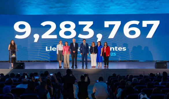 Turismo informa arribaron al país en 10 meses 9.2 MM de visitantes