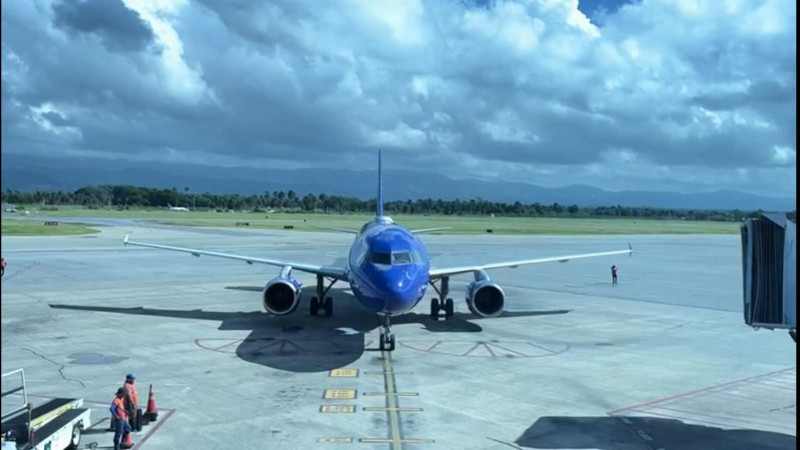 Aeropuerto del Cibao presenta retrasos desde y hacia Estados Unidos por controladores aéreos