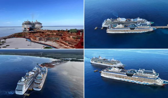 Hito de Cabo Rojo: recibe por primera vez dos cruceros de forma simultánea