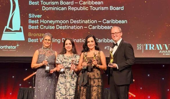 República Dominicana gana tres premios de oro en los premios de turismo Travvy Awards 2025