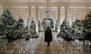 Casa Blanca presenta su decoración navideña (video) 