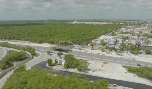 Grupo Puntacana habilita carriles en elevado del cruce de Los Manantiales