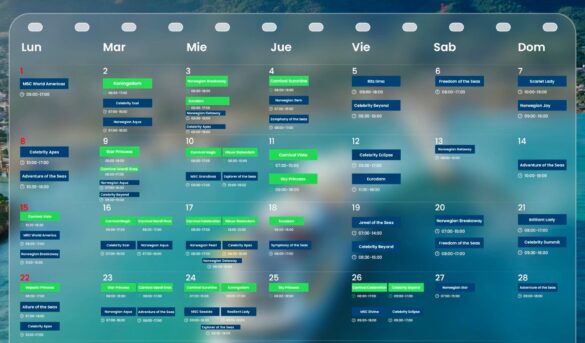 Puerto Plata fortalece su liderazgo con la llegada de 81 cruceros en diciembre