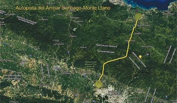 Autopista del Ámbar, clave para impulsar turismo tendrá un costo de RD$32,000 millones