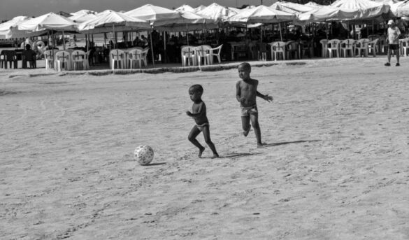 Playas presentan bajo flujo de personas en navidad