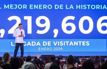 República Dominicana recibió 1,2 millones visitantes en enero