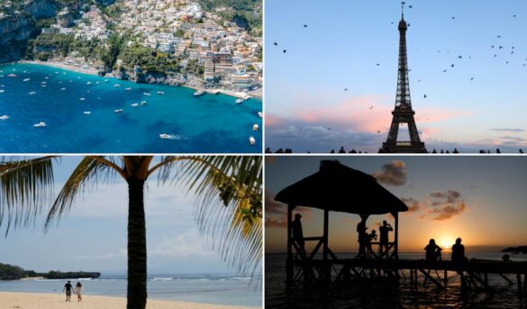 De playas paradisíacas a ciudades históricas: cuáles son los 10 lugares más románticos del mundo